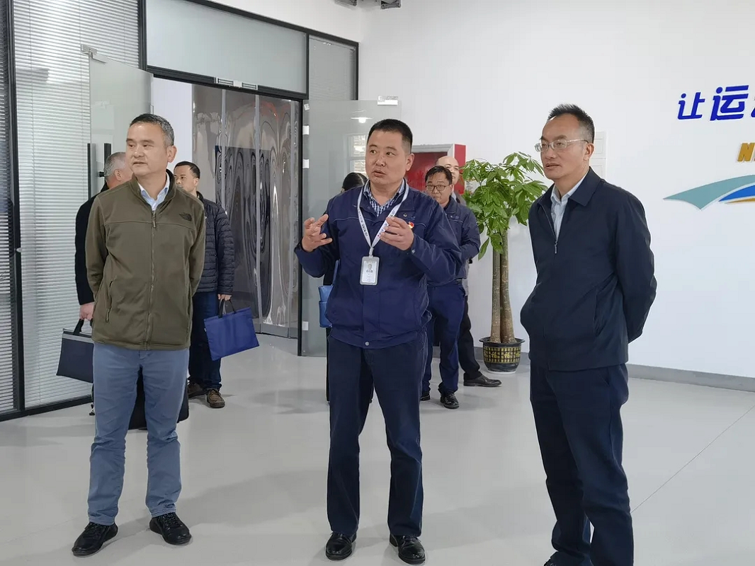 11.10 甯波市委産改督察組莅臨我司指導工作(圖2) 11.10 甯波市委産改督察組莅臨我司指導工作(圖2)