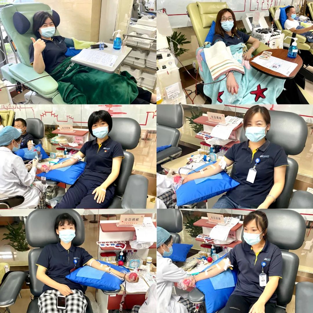 9.24 建黨百年(nián) 熱血獻禮 | 精華股份黨支部、工會組織無償獻血活動(圖4) 9.24 建黨百年(nián) 熱血獻禮 | 精華股份黨支部、工會組織無償獻血活動(圖4)